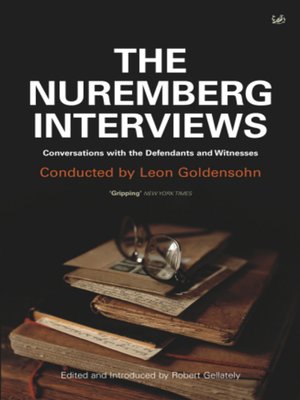 cover image of The Nuremberg Interviews